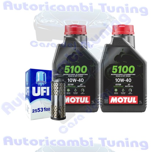 Kit tagliando olio motul 5100 - motul,