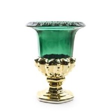 COPPA ORO VERDE IN VETRO