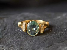 Anello acquamarina taglio