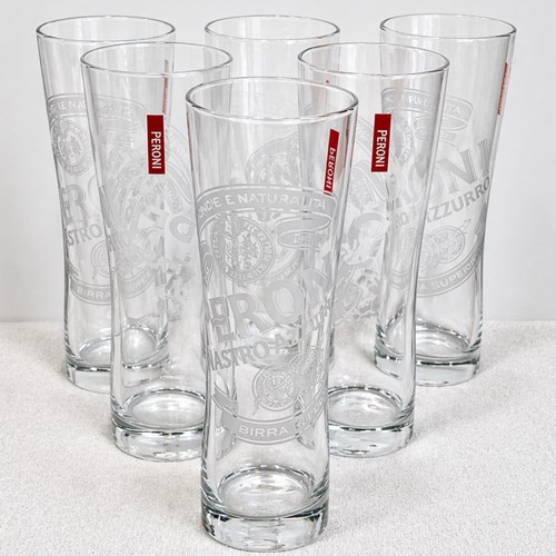 Set bicchieri birra peroni - 6,