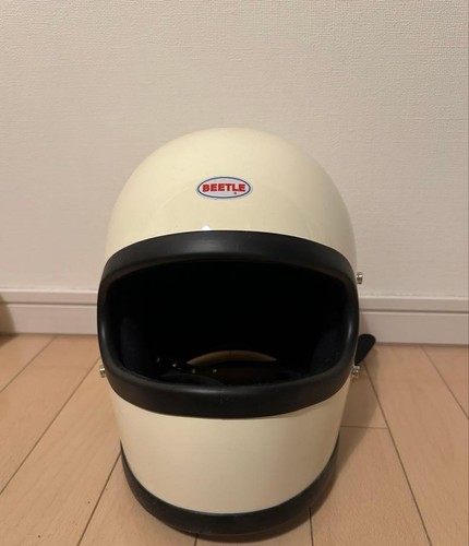 Casco integrale beetle avorio - casco,