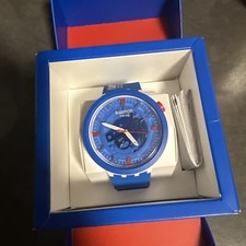 SWATCH NASA BIG BOLD BIOCERAMIC SPACE COLLECTION TUTA SB03Z100 con scatola xtra