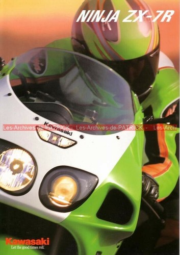 Kawasaki ninja 1996 2002 - kawasaki, zx-7r