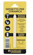 Gessetto Ceramica ritocco sanitari ,wc-bidet-doccia-vasca,elimina graffi,macchie
