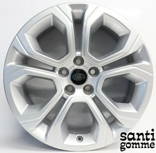 1 CERCHIO IN LEGA RANGE ROVER EVOQUE 8 X 18 " ORIGINAL K8D2-1007-NA SILVER USATO