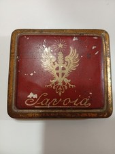 Scatola  Latta Sigarette Savoia Anni 20/30