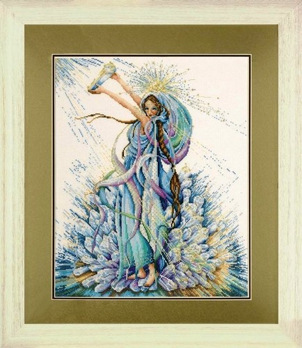 Rhinestone lady maiden - rhinestone, angel