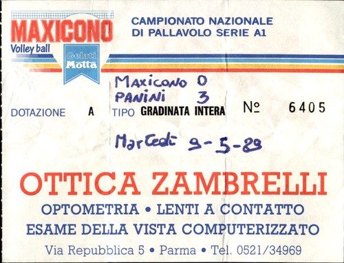 Biglietto ticket originale - biglietto,