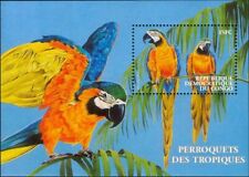Congo 2000 Ara Pappagalli Uccellini Natura Conservazione Fauna Selvatica m/s MNH