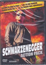 Dvd Box Cofanetto CODICE MAGNUM + ATTO DI FORZA + TERMINATOR 2 - SCHWARZENEGGER