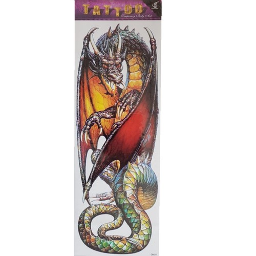 Tatuaggio temporaneo drago
