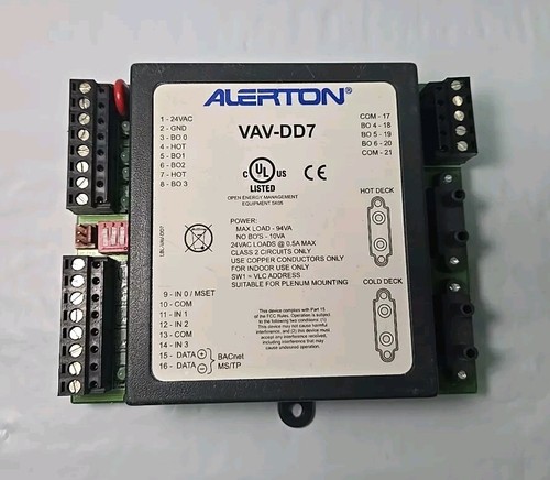 Alerton vav dd7 scheda sistema - vav-dd7,