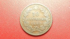 Centesimi 1863 italie - -,