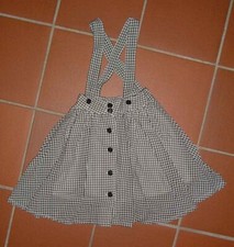 GONNA BIMBA BLU A QUADRETTI