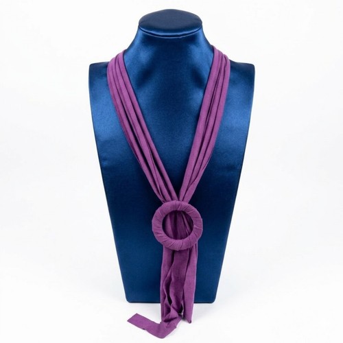 Collana lunga viola - viola, a