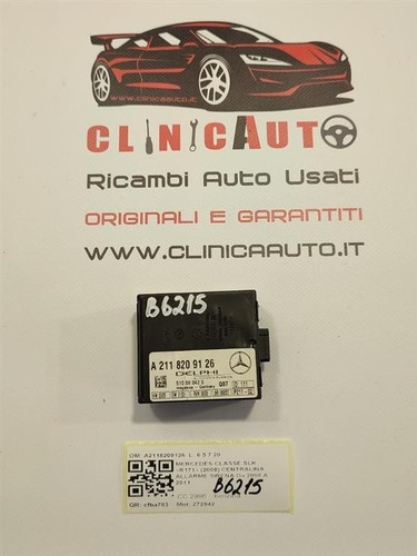 Centralina allarme per - centralina,