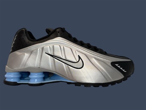 Nike shox metallic silver - shox, r4