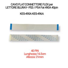 Cavo flat connettore flex - connettore, 40