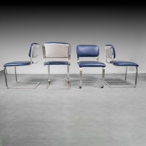 Set sedie ecopelle velluto - set, 4