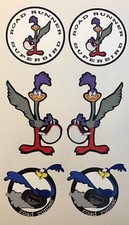 6 adesivi ROAD RUNNER Beep