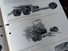 brochure originale LANGENDORF RIMORCHI PIANALE BASSO CARICHI SPECIALI