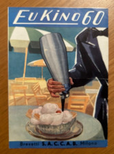 Brochure vintage EUKINO 60 con istruzio d'uso - Saccab Milano - anni 50