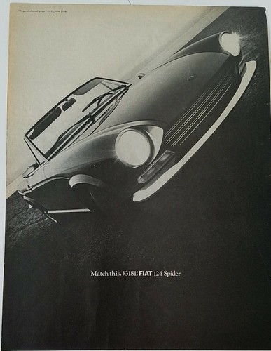 Fiat 124 spider 1968 auto - fiat,