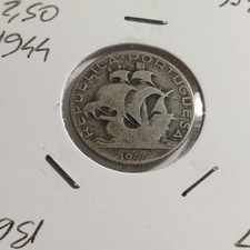 Portogallo Silver Coin Moneta