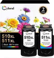 Cartucce Canon 510XL 511XL Pixma MP280 MP495 MP230 MP250 MP270 MX360 MX320 MX410