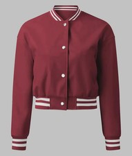 Giacca donna bordeaux Varsity