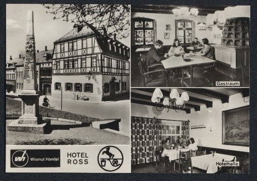 Zwönitz hotel ross markt - zwönitz,, ross,