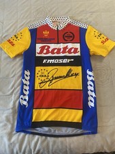 maglia ciclismo  F Moser  Bata F.w.r