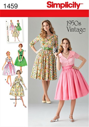 Simplicity 1459 abito vintage - simplicity,