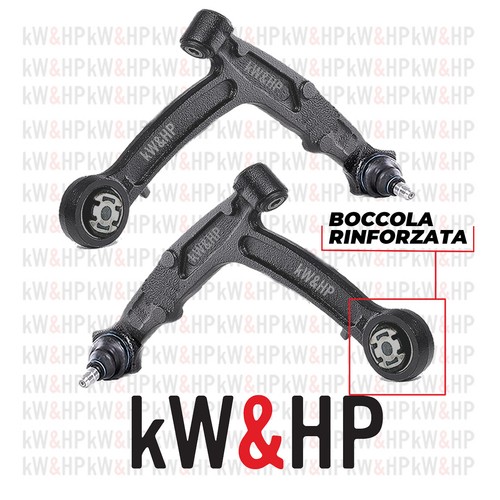 Coppia bracci rinforzati - bracci, fiat