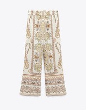PANTALONE ZARA STAMPATO MISTO