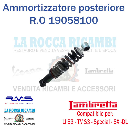 Ammortizzatore posteriore