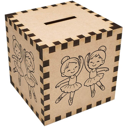Pair ballerinas money box - ballerinas',