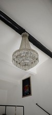 ANTICO LAMPADARIO IN CRISTALLO
