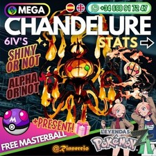 MEGA Chandelure Shiny Alpha