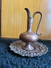 Piatto E Anfora In Rame