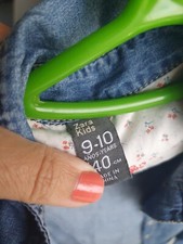 Zara vestido vaquero 140 9 10