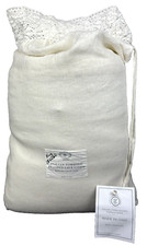 Set lenzuola Tessitura Toscana Telerie KING lino tombolo italiano pizzo intrecciato