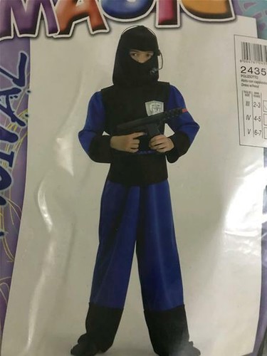 Costume poliziotto mis - poliziotto, 2-3