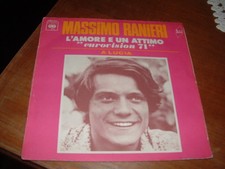 MASSIMO RANIERI "L'AMORE E' UN