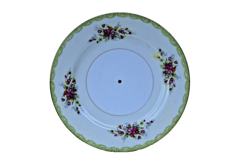 Piatto porcellana floreale - , 9"