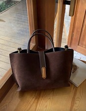 Borsa tote bag marrone