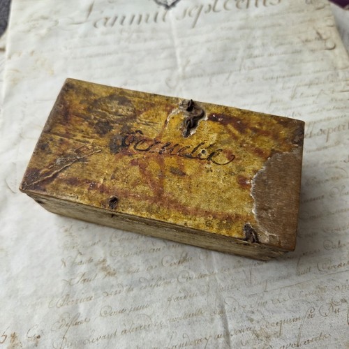 Xviii secolo scatola - xviii,