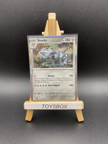 Carte pokémon steelix - pokémon, holo