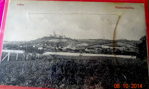 Cartolina valigetta ungheria - cartolina,