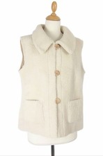 Gilet corto bianco in Toscana